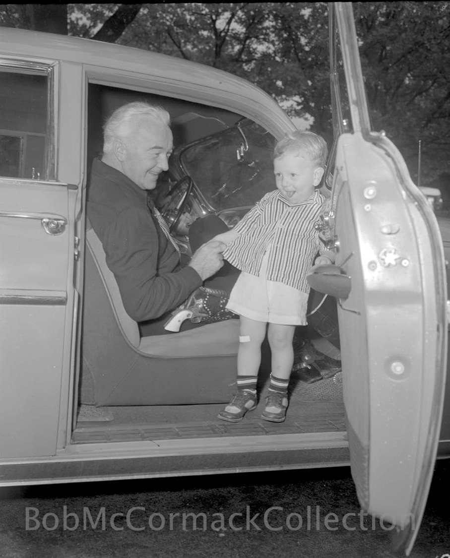 Hopalong Cassidy and John McCormack, around 1950